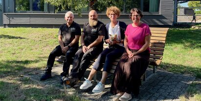 Herr Jost, Herr Brachmann, Frau Syma und Frau Roth